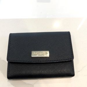 Small black Kate spade cardholder